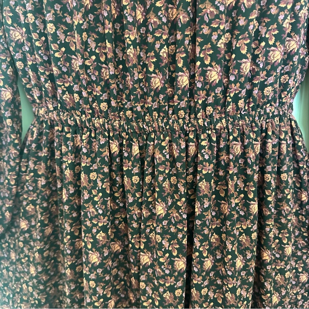 Madewell Georgette Tiered Maxi Dress Ruffle Cottagecore Fairy Boho Medium NWOT - Picture 9 of 13